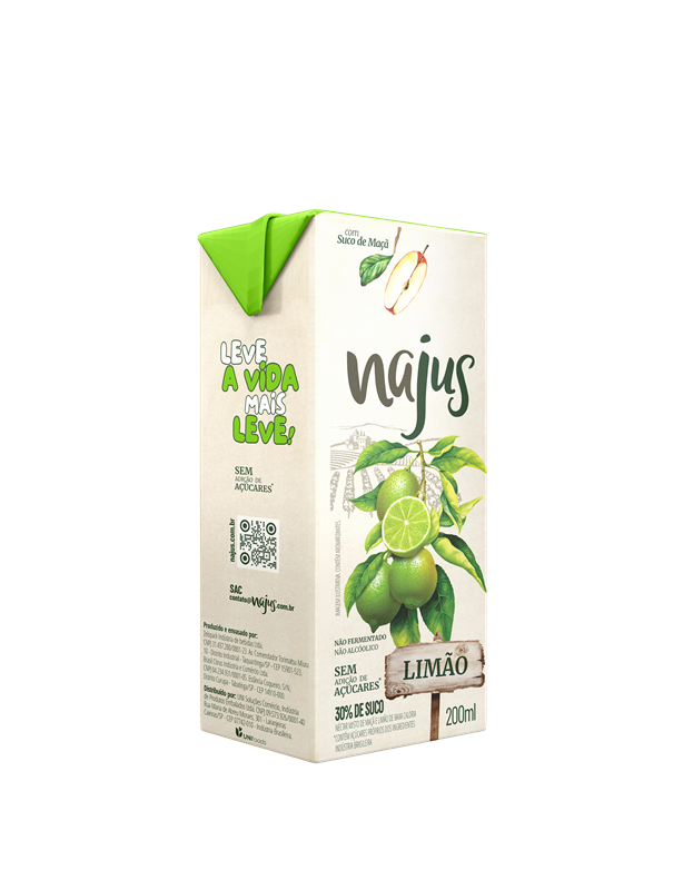 Suco Najus Limão